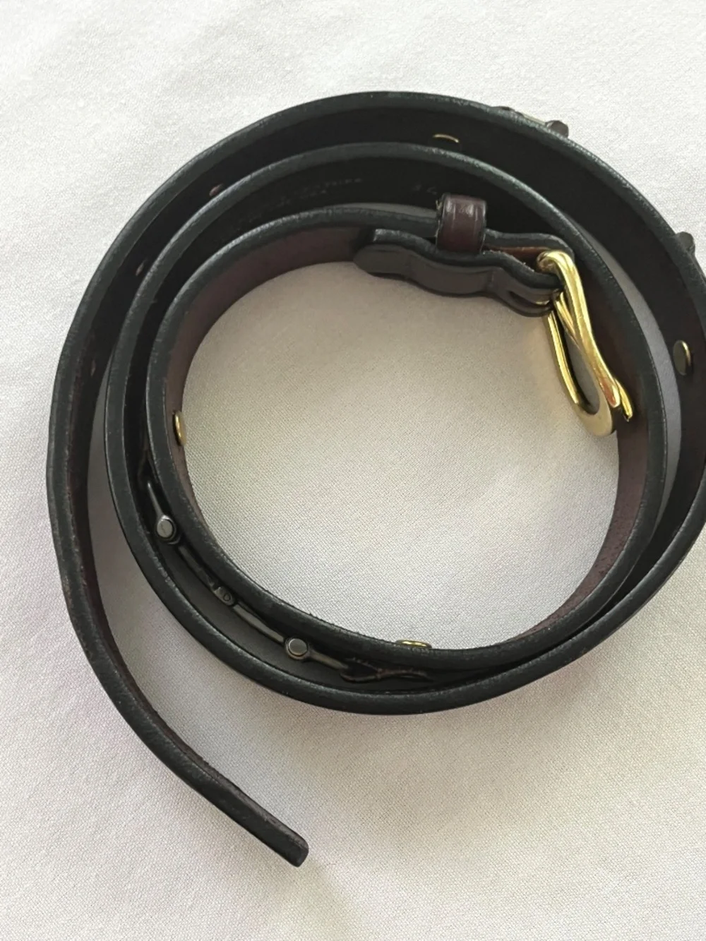 Tory English Bridle Leather Belt